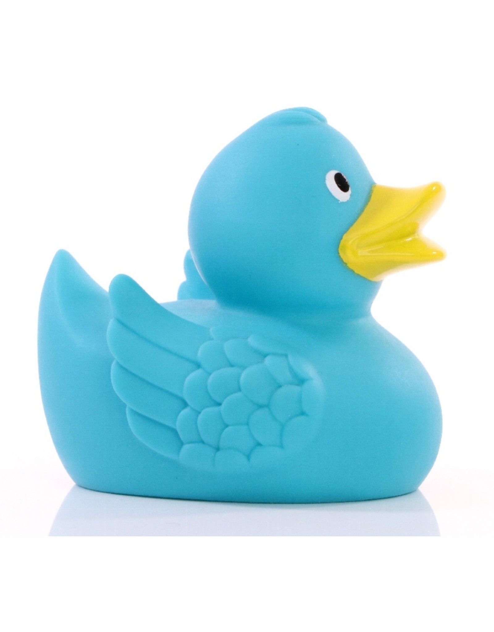 Turquoise Blue Rubber Duck with Wings