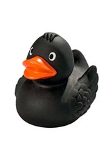 Black Rubber Duck with Wings