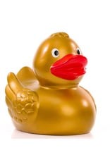 Solid Gold Rubber Duck with Wings