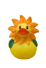 Sunflower Rubber Duck