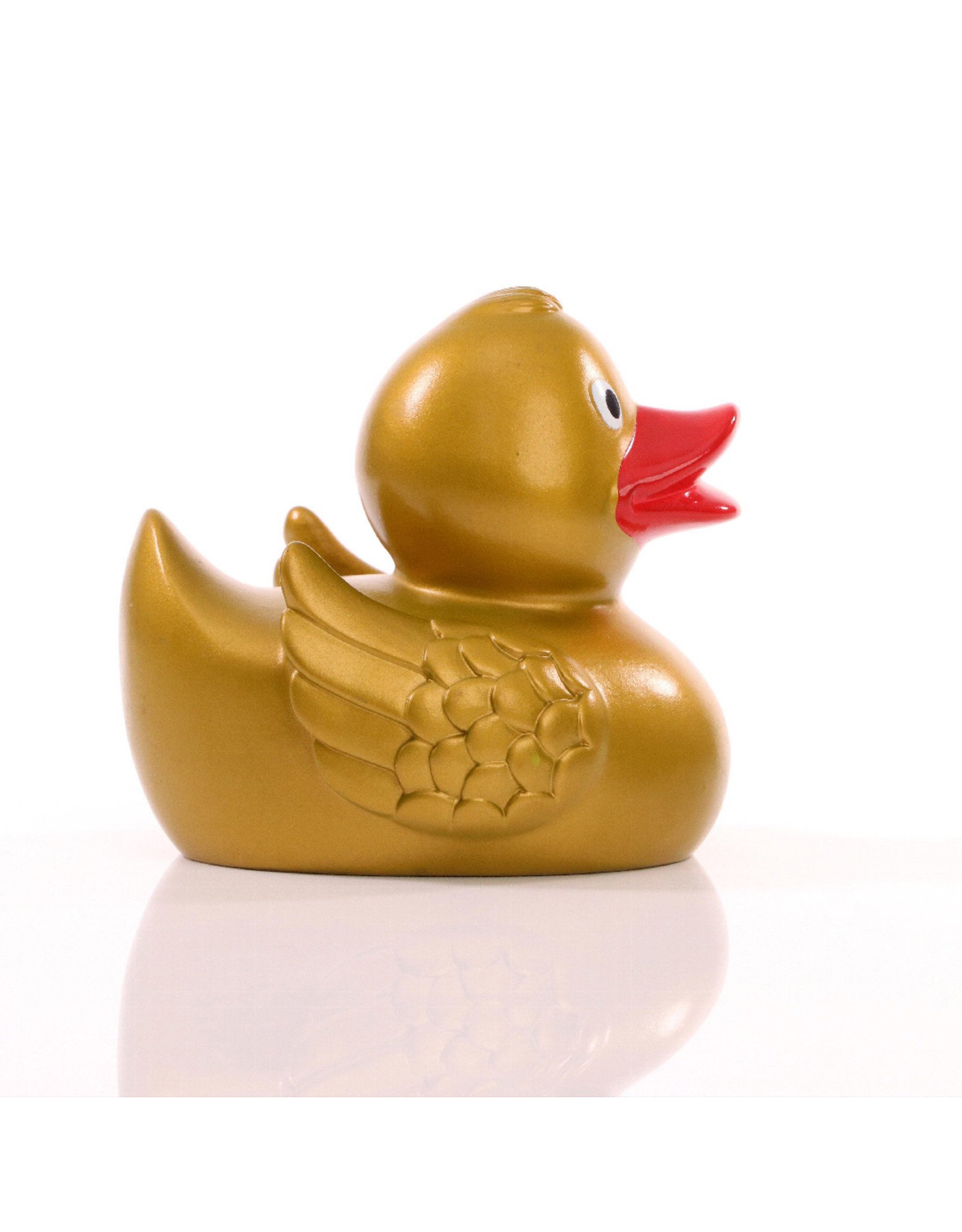 Solid Gold Rubber Duck with Wings