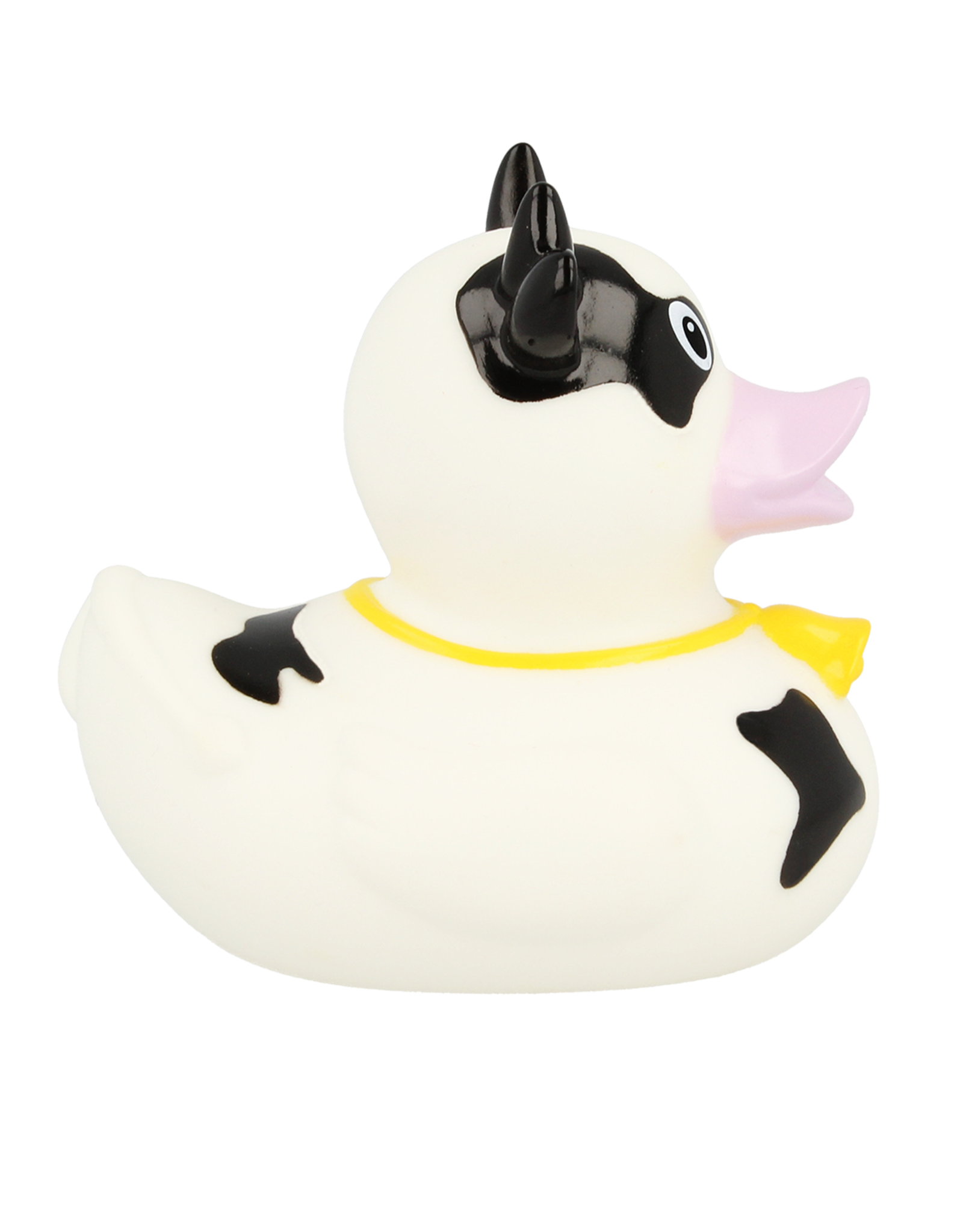 Lilalu Black & White Cow Rubber Duck