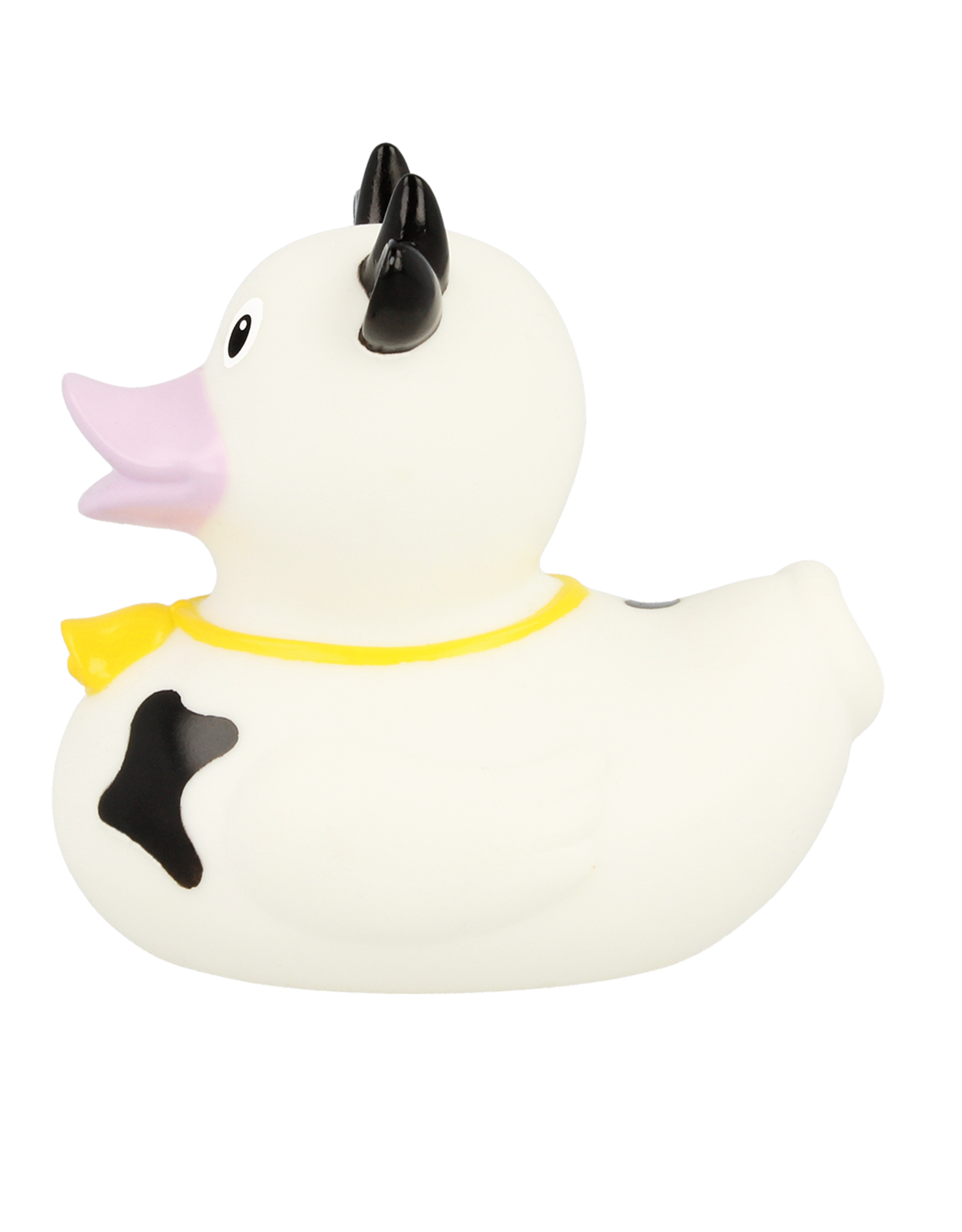 Lilalu Black & White Cow Rubber Duck