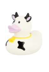 Lilalu Black & White Cow Rubber Duck