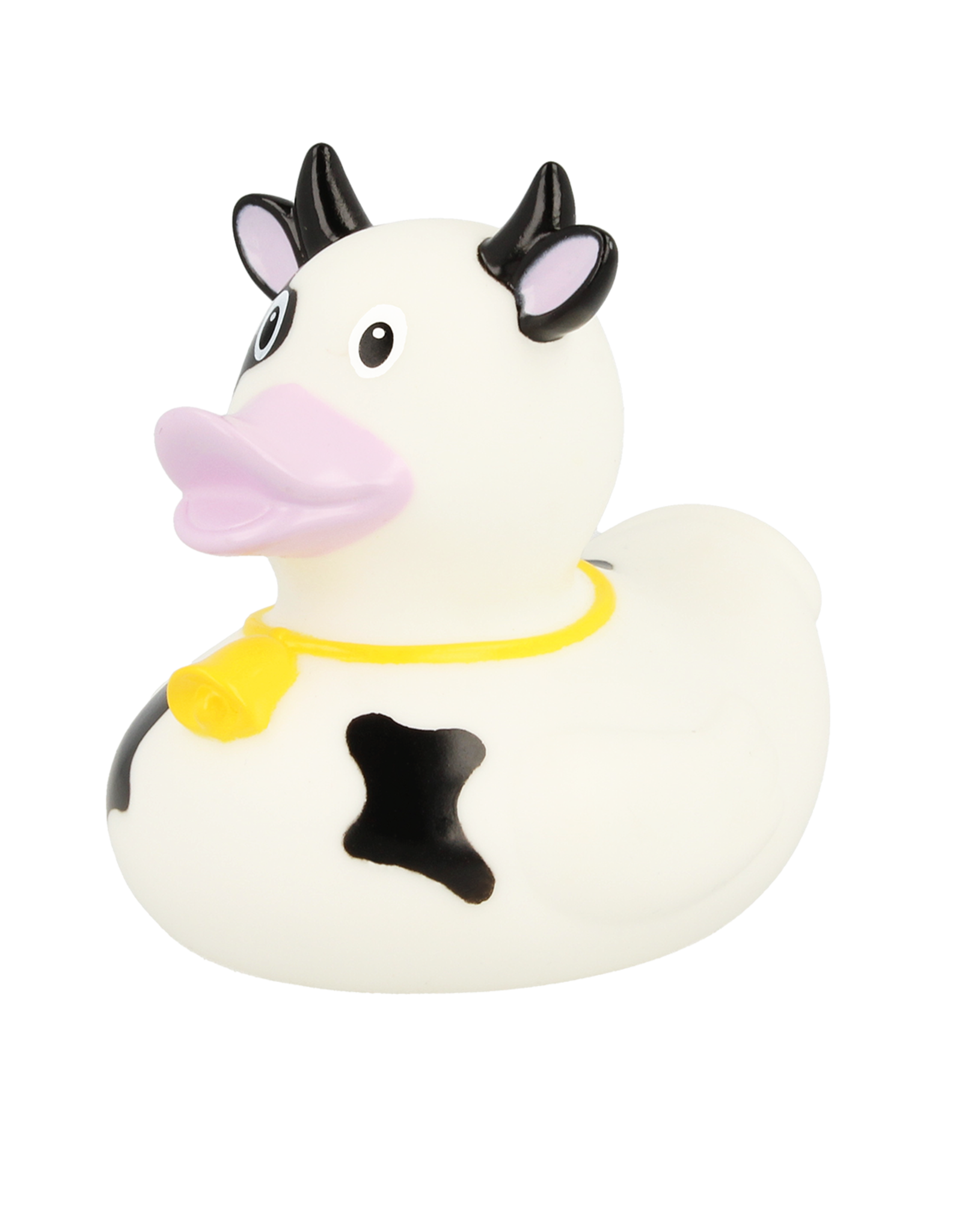 Lilalu Black & White Cow Rubber Duck