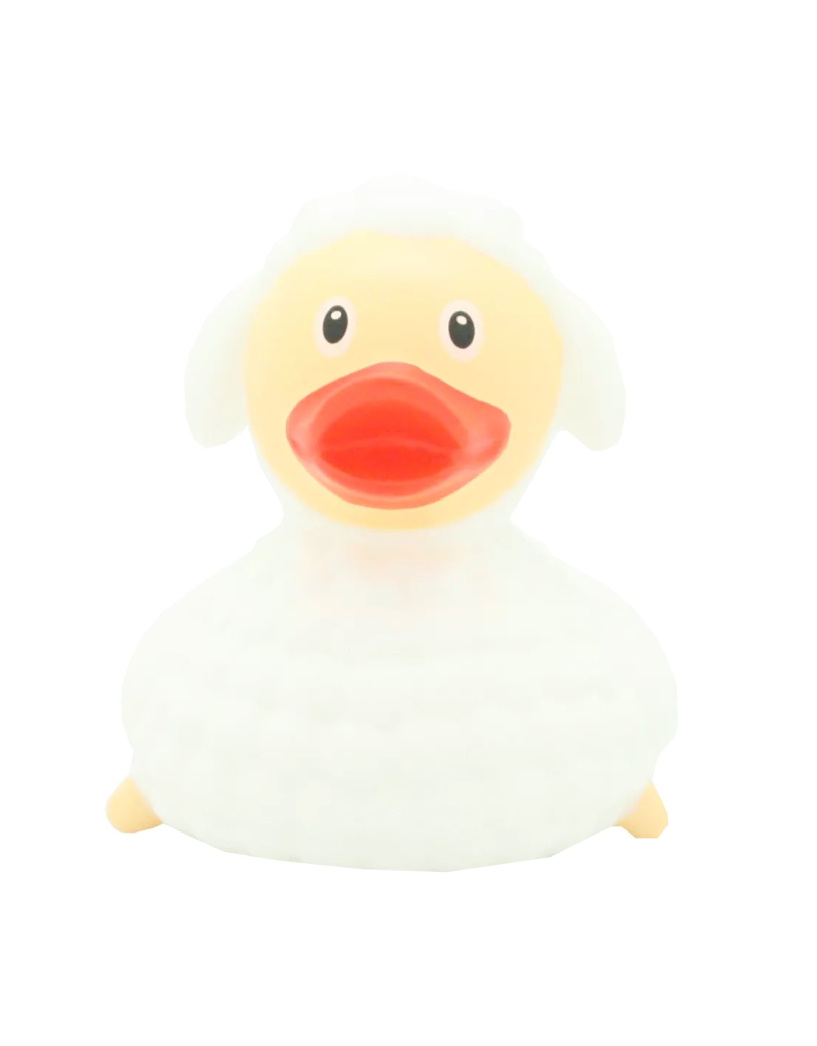 Lilalu White Sheep Rubber Duck