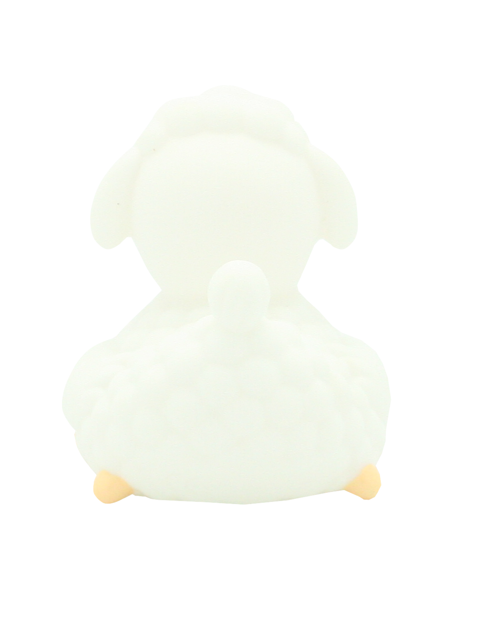 Lilalu White Sheep Rubber Duck