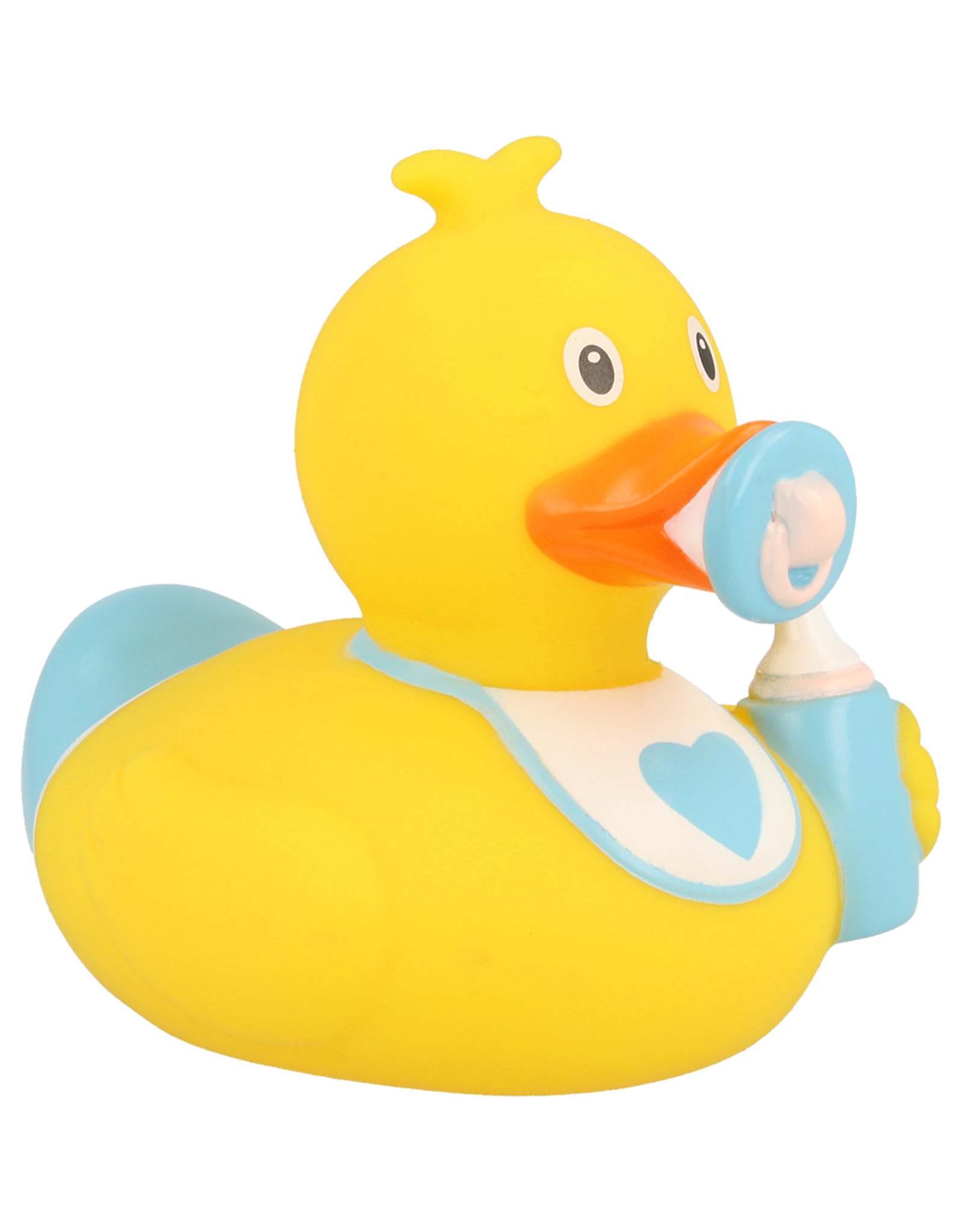 Lilalu Baby Boy with Bib  Rubber Duck