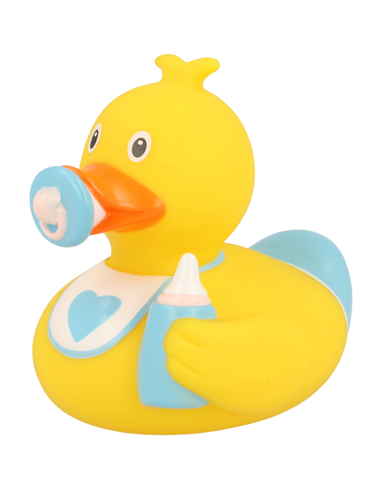 Lilalu Baby Boy with Bib  Rubber Duck