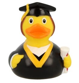 Lilalu Graduation Rubber Duck