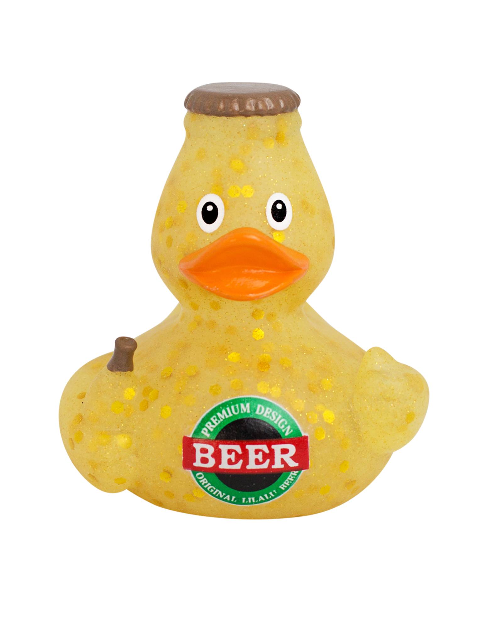 Lilalu Beer Bottle Rubber Duck
