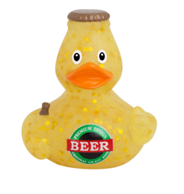 Lilalu Beer Bottle Rubber Duck