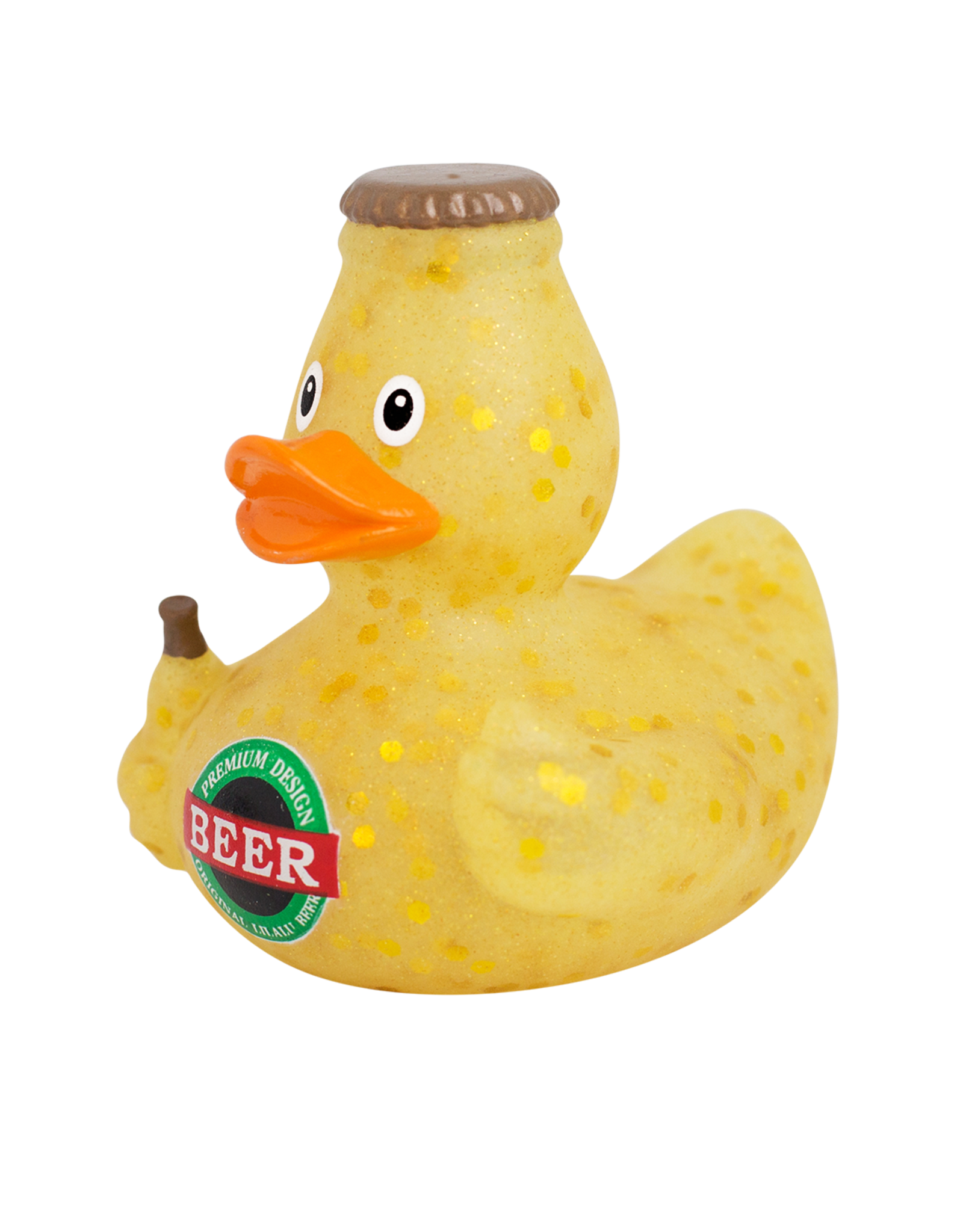 Lilalu Beer Bottle Rubber Duck