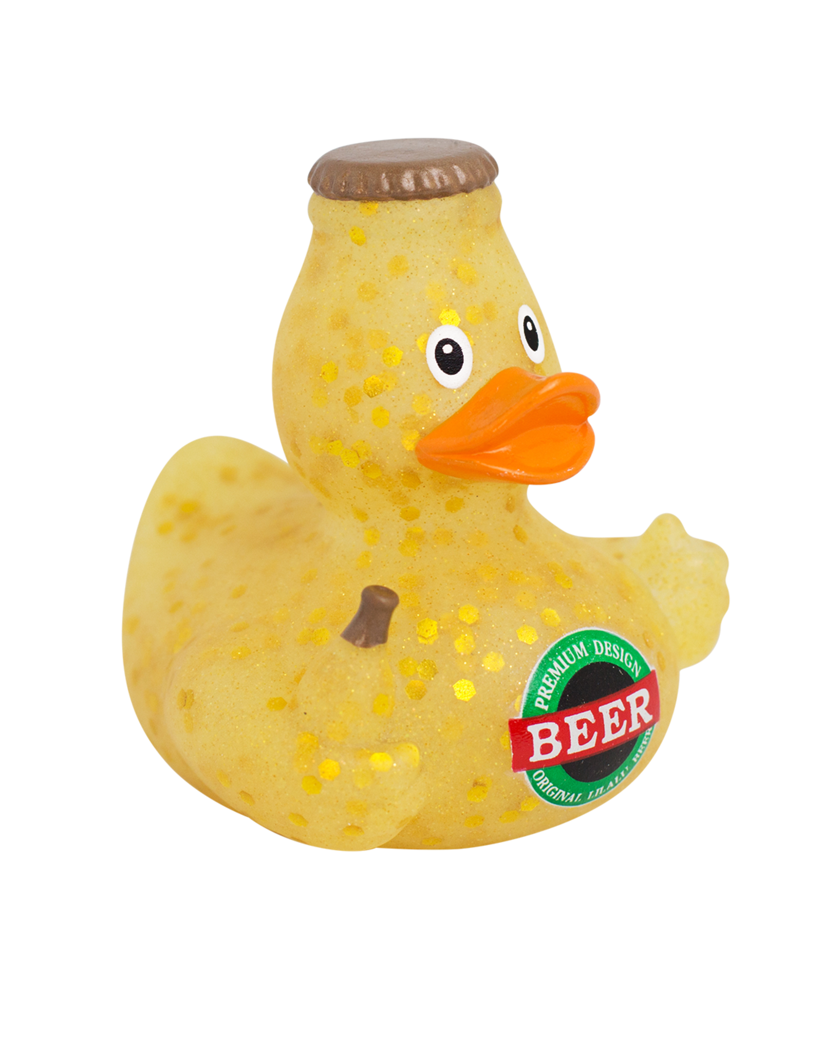 Lilalu Beer Bottle Rubber Duck