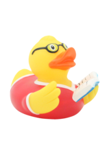 Lilalu Book Reader Rubber Duck