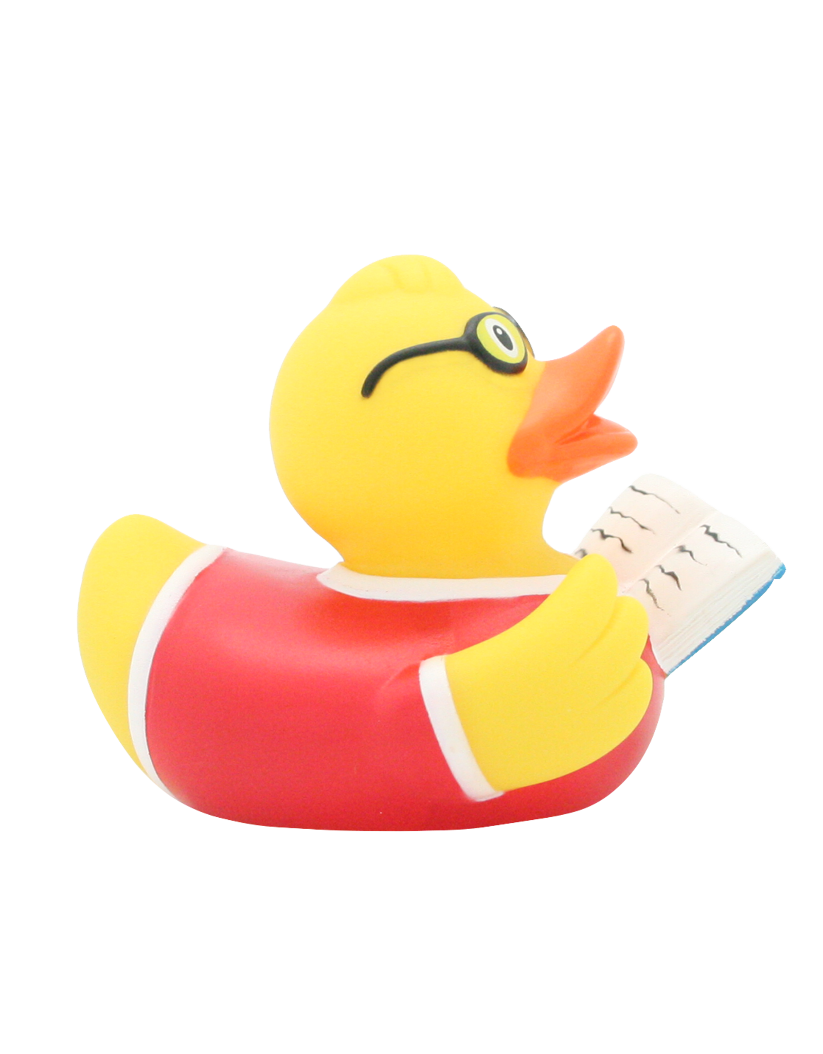 Lilalu Book Reader Rubber Duck
