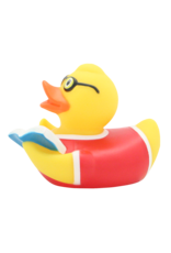 Lilalu Book Reader Rubber Duck