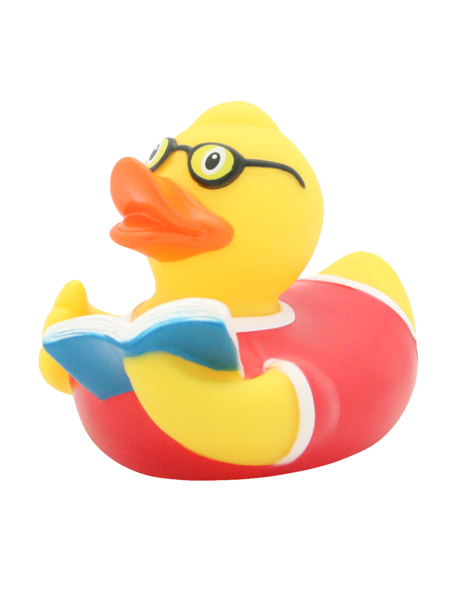 Lilalu Book Reader Rubber Duck