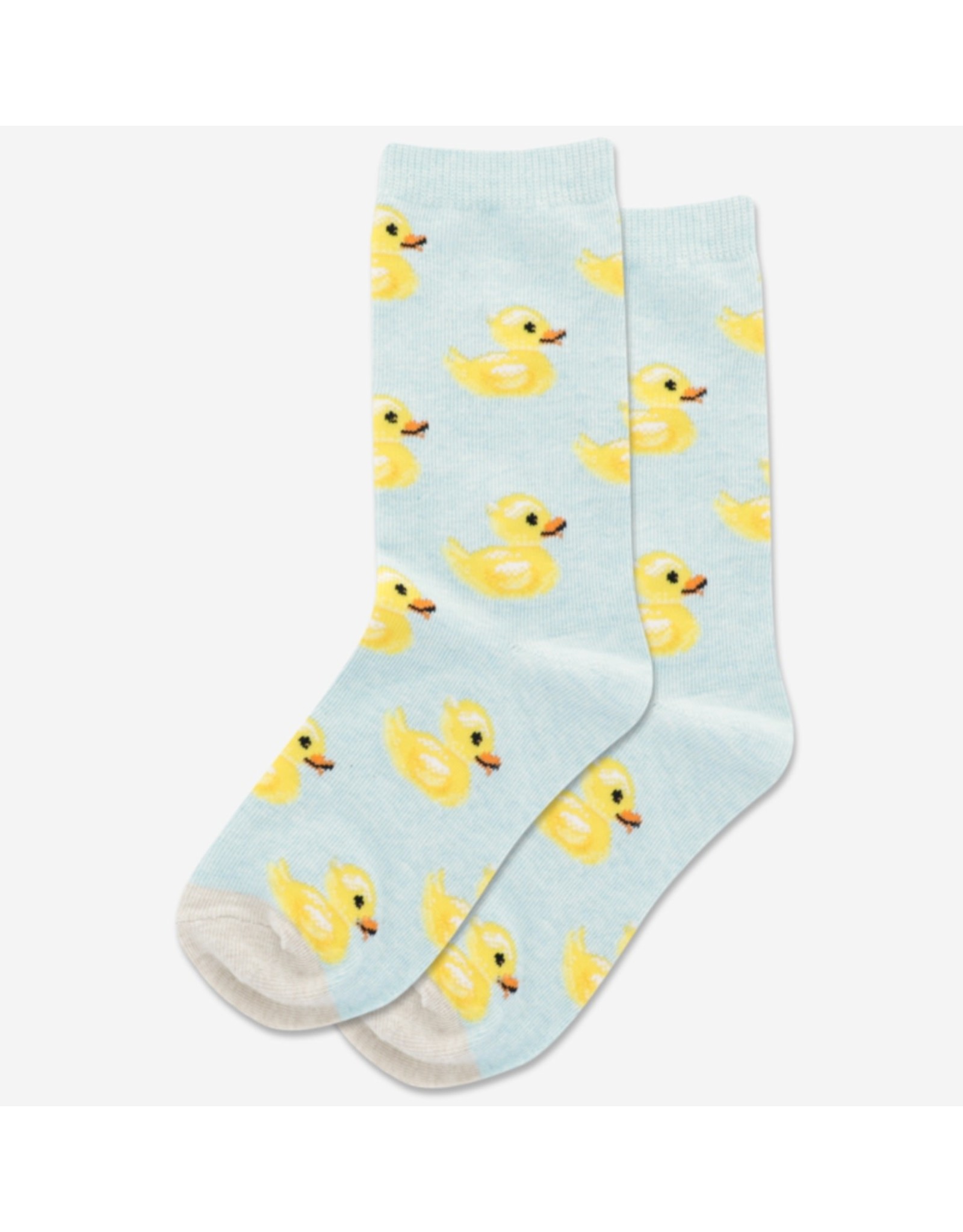 Kids  Rubber Ducky Socks Mint