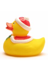 Mini Christmas Santa Duck with Cape