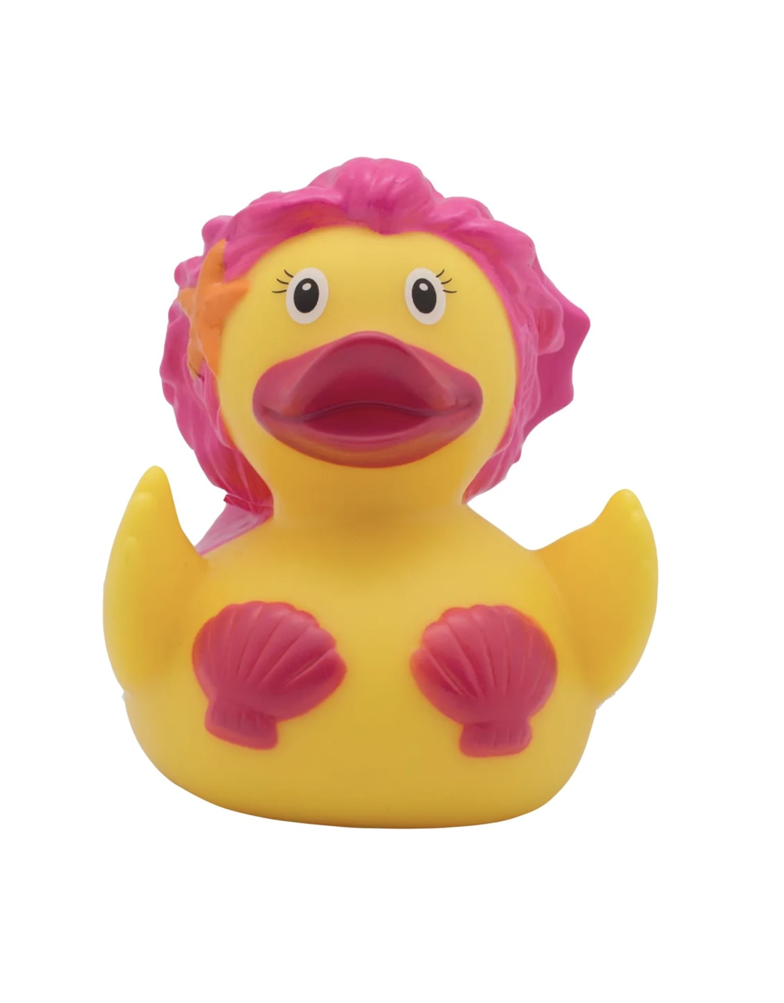 Lilalu Pink Mermaid Rubber Duck