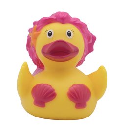 Lilalu Pink Mermaid Rubber Duck