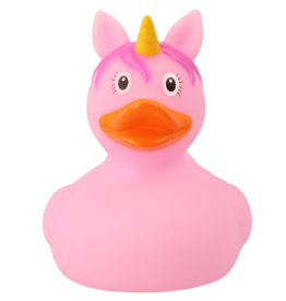 Lilalu Pink Unicorn Rubber Duck