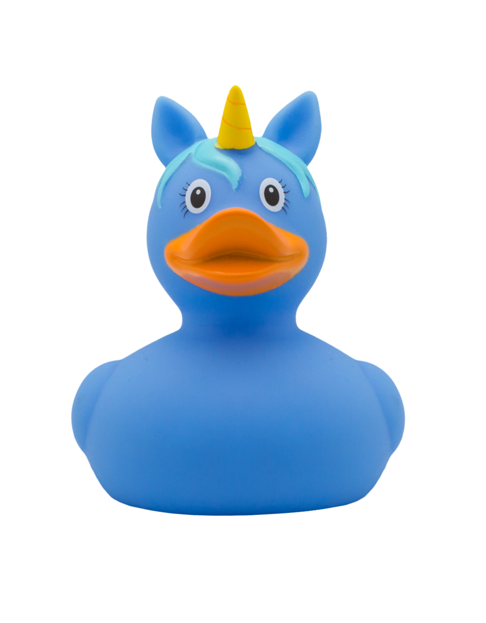 Lilalu Blue Unicorn Rubber Duck