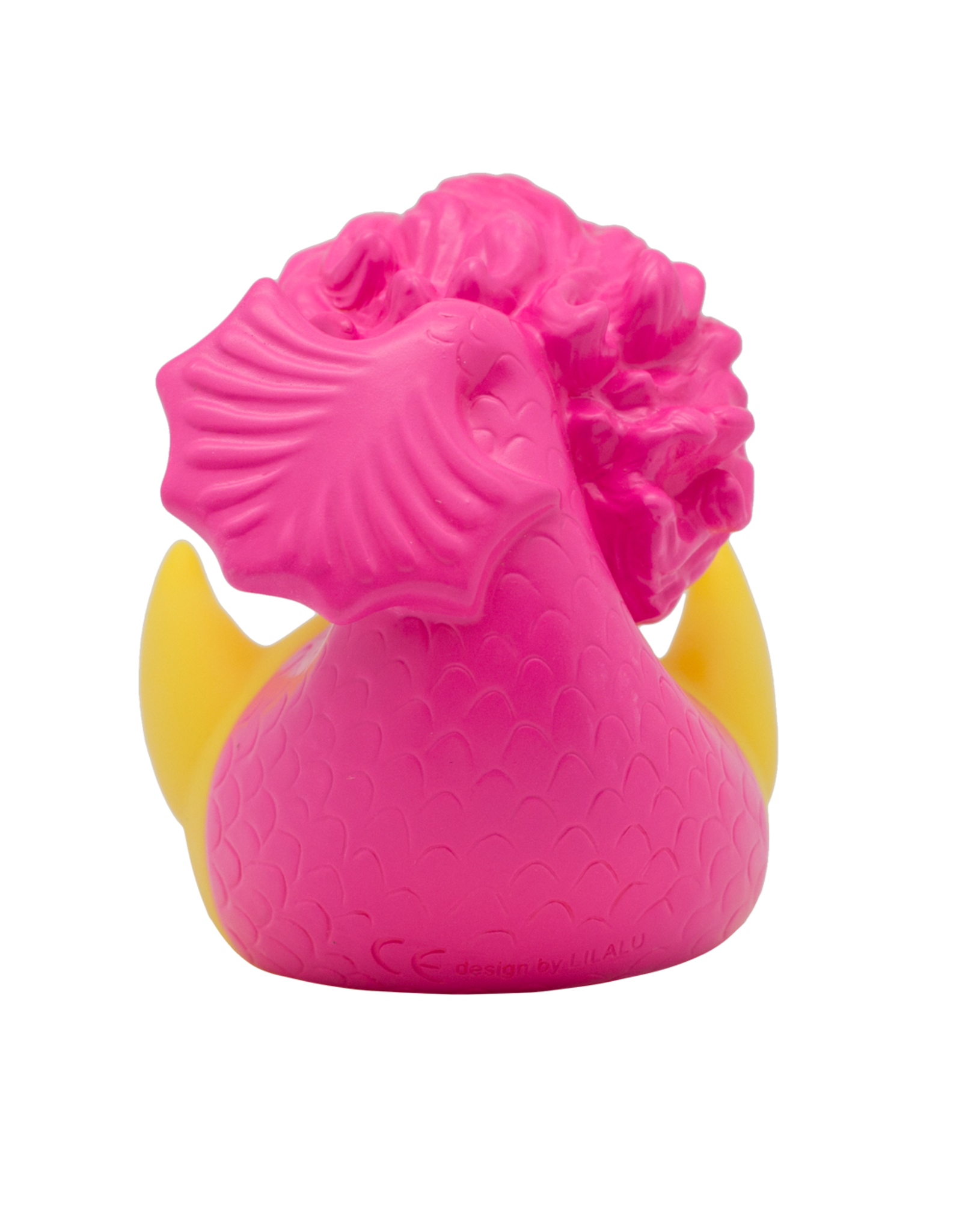 Lilalu Pink Mermaid Rubber Duck