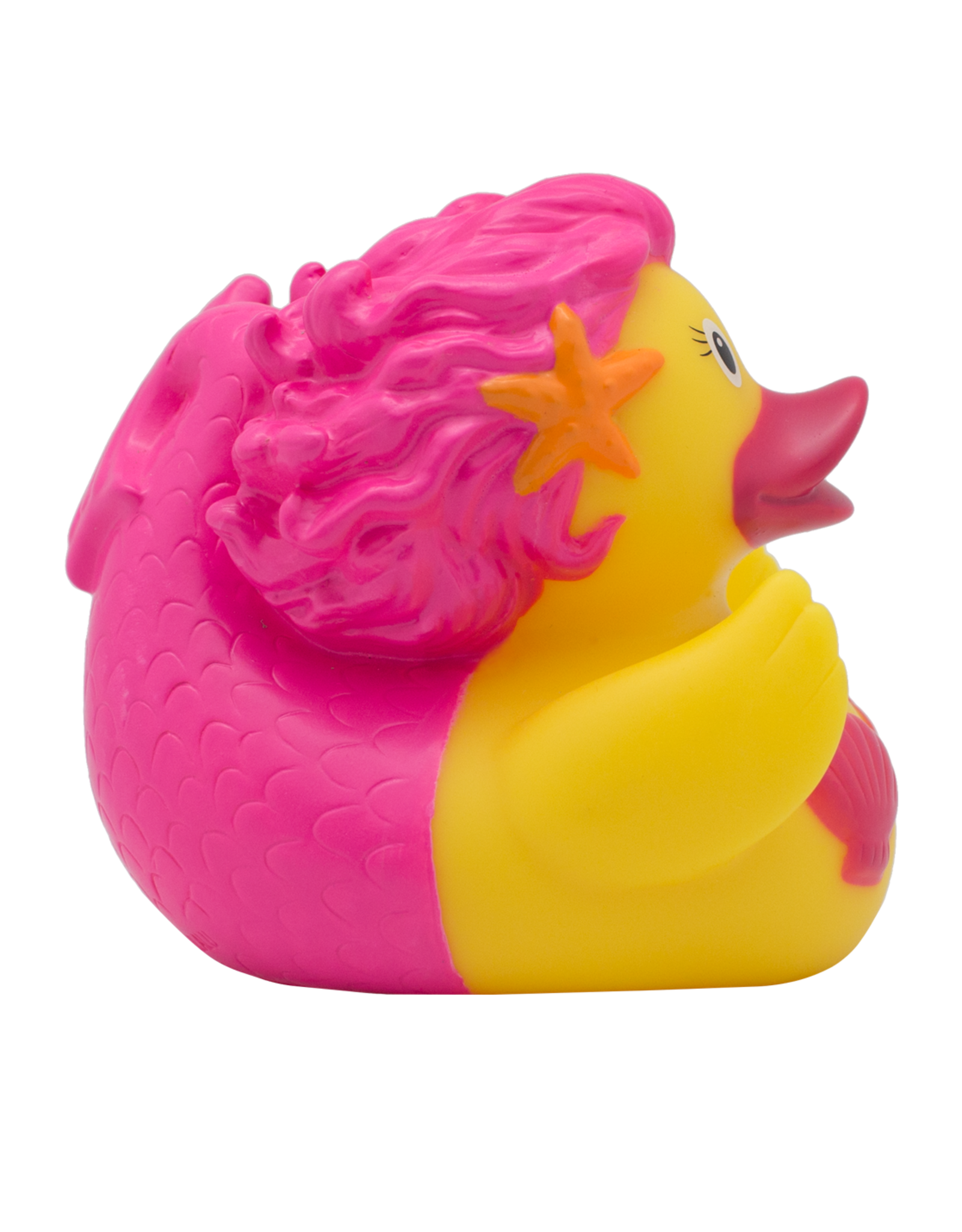 Lilalu Pink Mermaid Rubber Duck