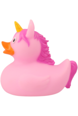 Lilalu Pink Unicorn Rubber Duck