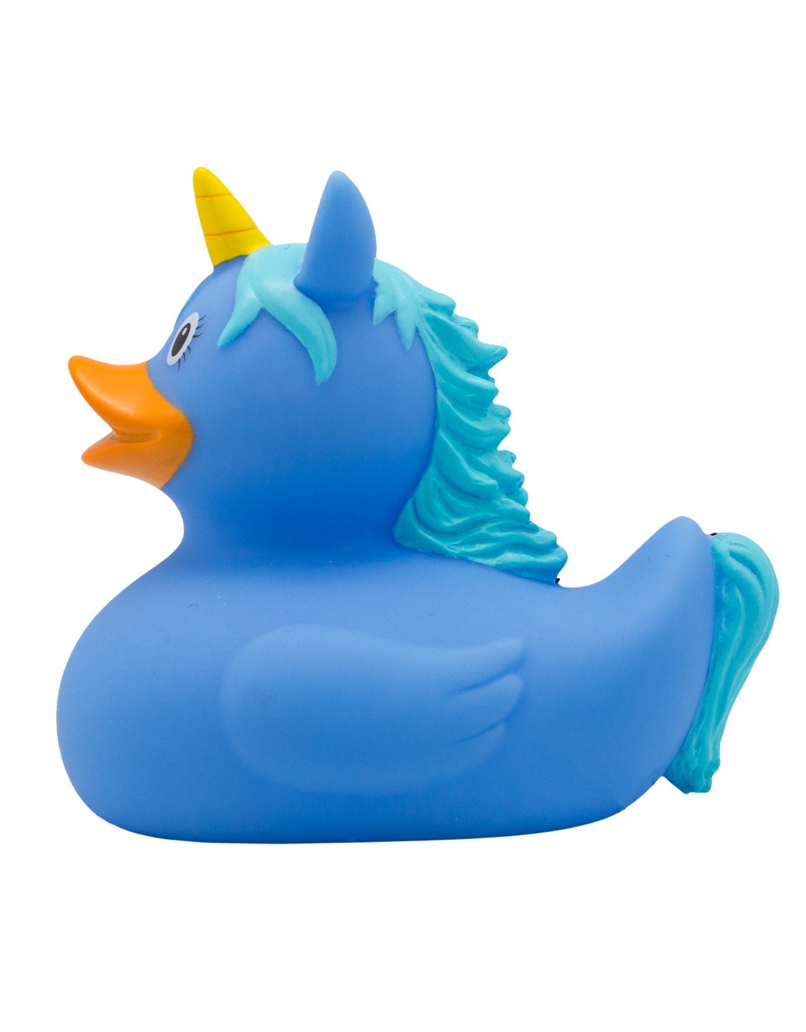 Lilalu Blue Unicorn Rubber Duck