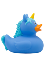 Lilalu Blue Unicorn Rubber Duck