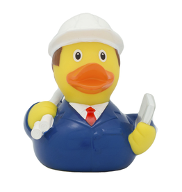 Lilalu Engineer Rubber Duck