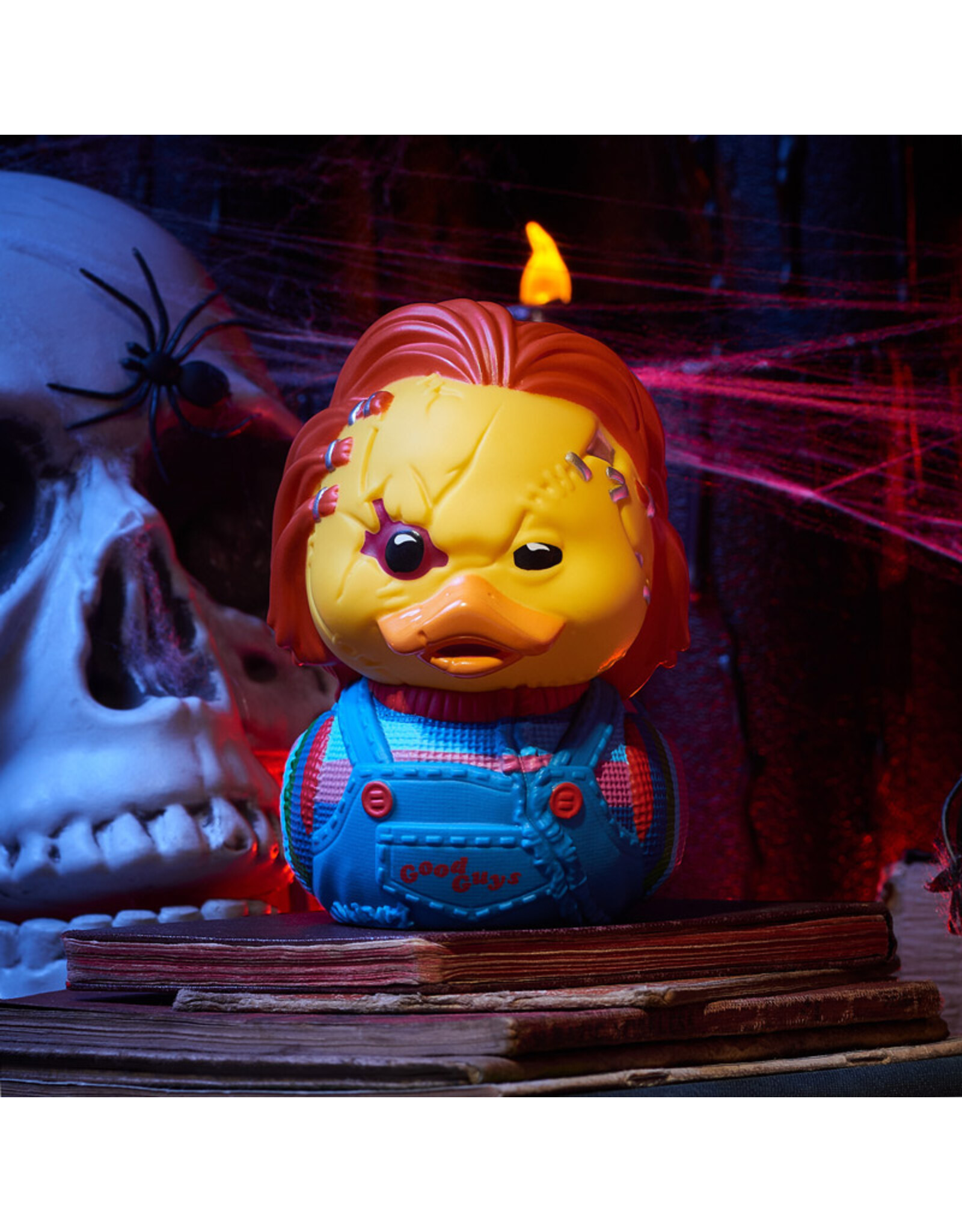 Chucky Scarred Rubber Duck by TUBBZ Le Petit Duck Shoppe Canada