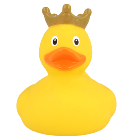 Lilalu Yellow Rubber Duck with Crown