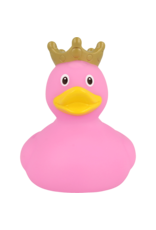Lilalu Pink Rubber Duck With Crown