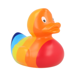 Lilalu Colorful Rainbow Rubber Duck