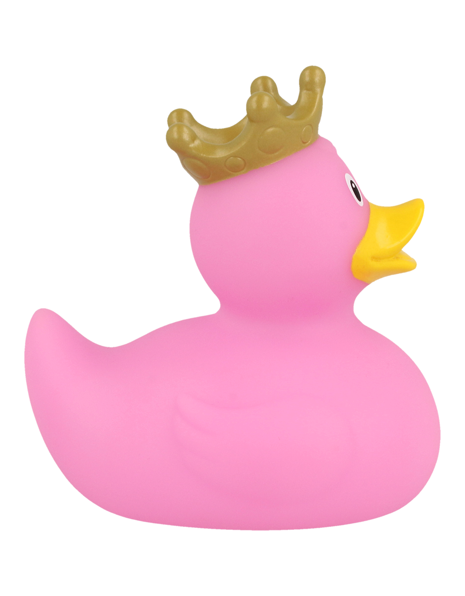 Lilalu Pink Rubber Duck With Crown