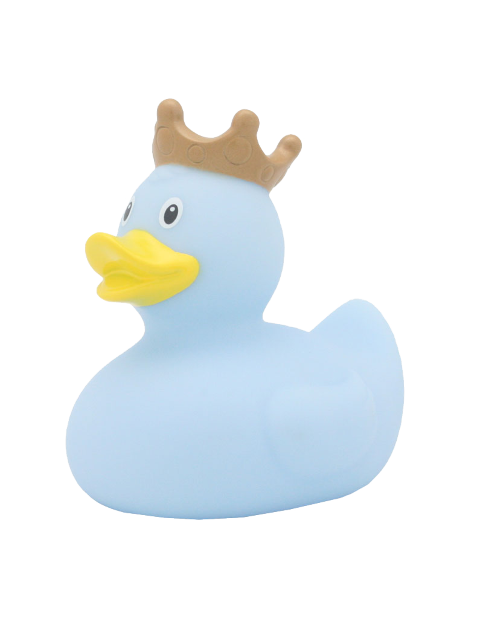 Lilalu Blue Rubber Duck With Crown