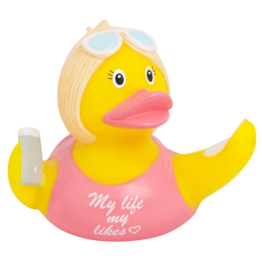 Lilalu Influencer Girl Rubber Duck