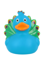 Lilalu Colourful Peacock Rubber Duck