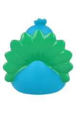 Lilalu Colourful Peacock Rubber Duck