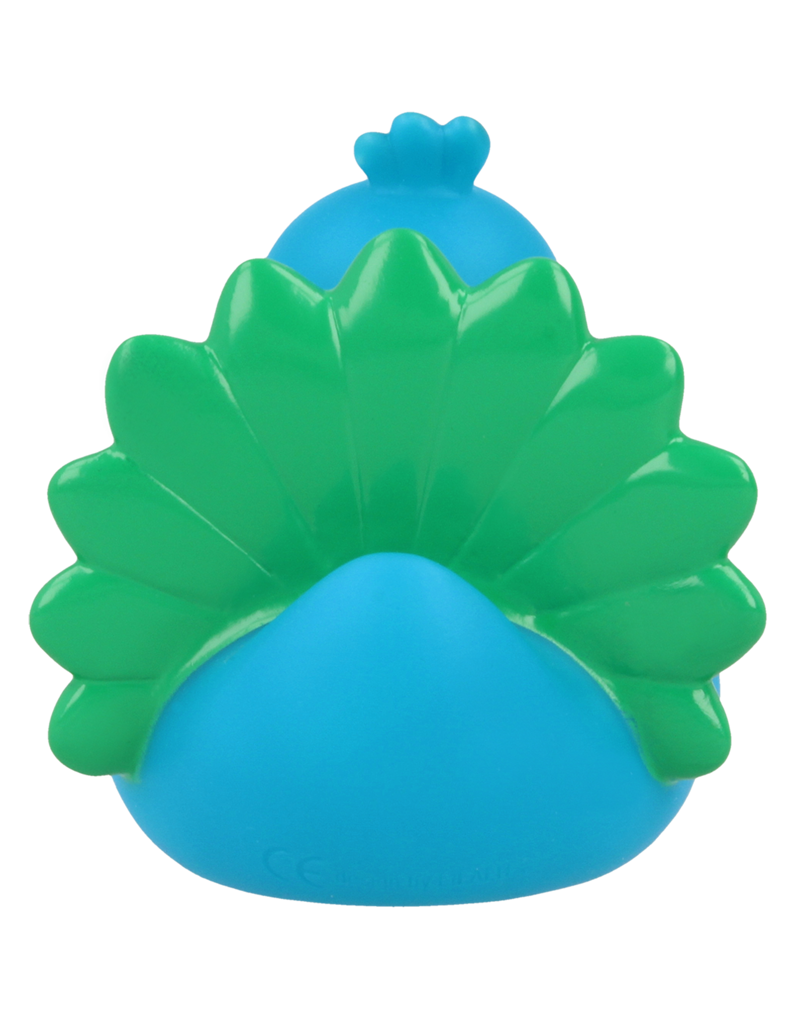 Lilalu Colourful Peacock Rubber Duck