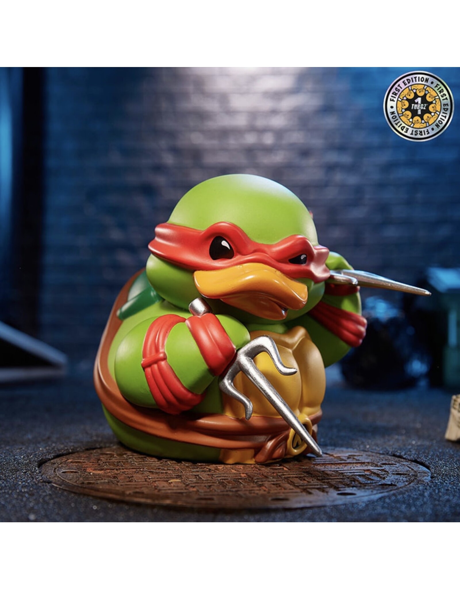 Tubbz Teenage Mutant Ninja Turtles Raphael Rubber Duck - Boxed Edition