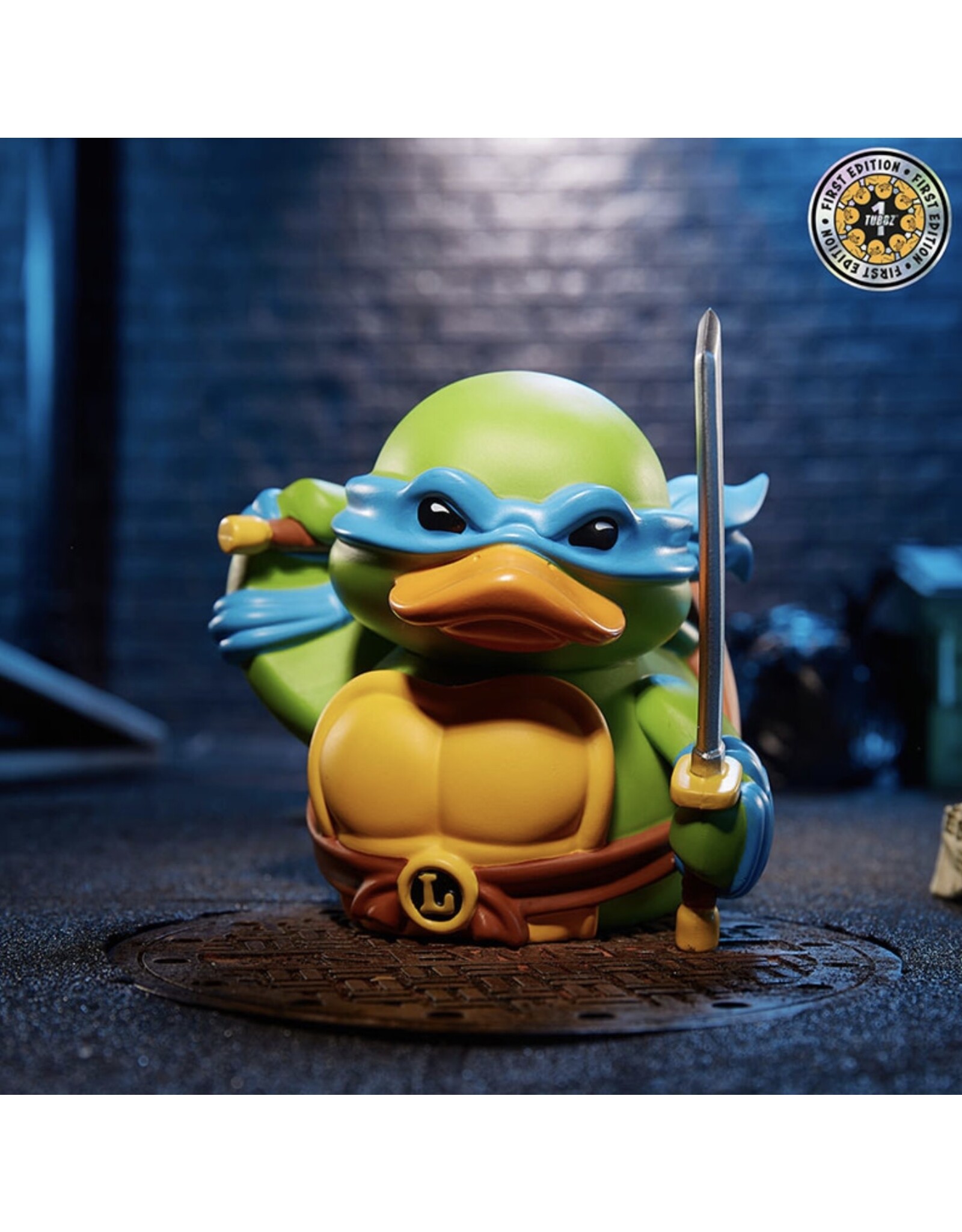 Tubbz Teenage Mutant Ninja Turtles Leonardo  Rubber Duck - Boxed Edition