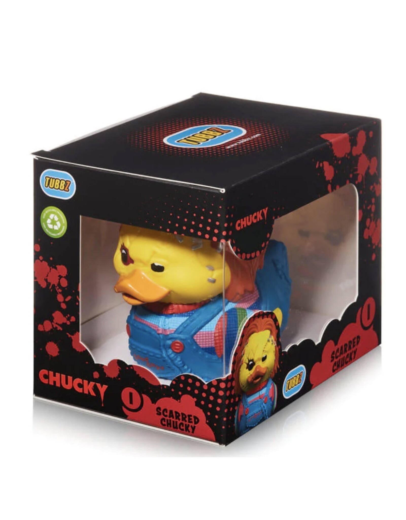Tubbz Chucky Scarred Rubber Duck  - Boxed Edition