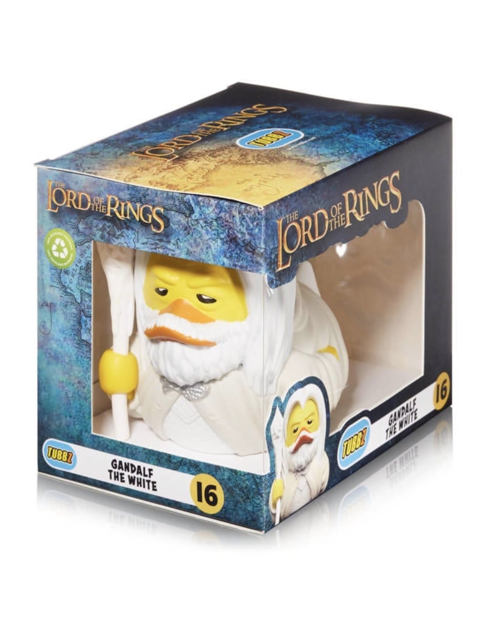 Tubbz Lord of the Rings Gandalf the White Rubber Duck  - Boxed Edition