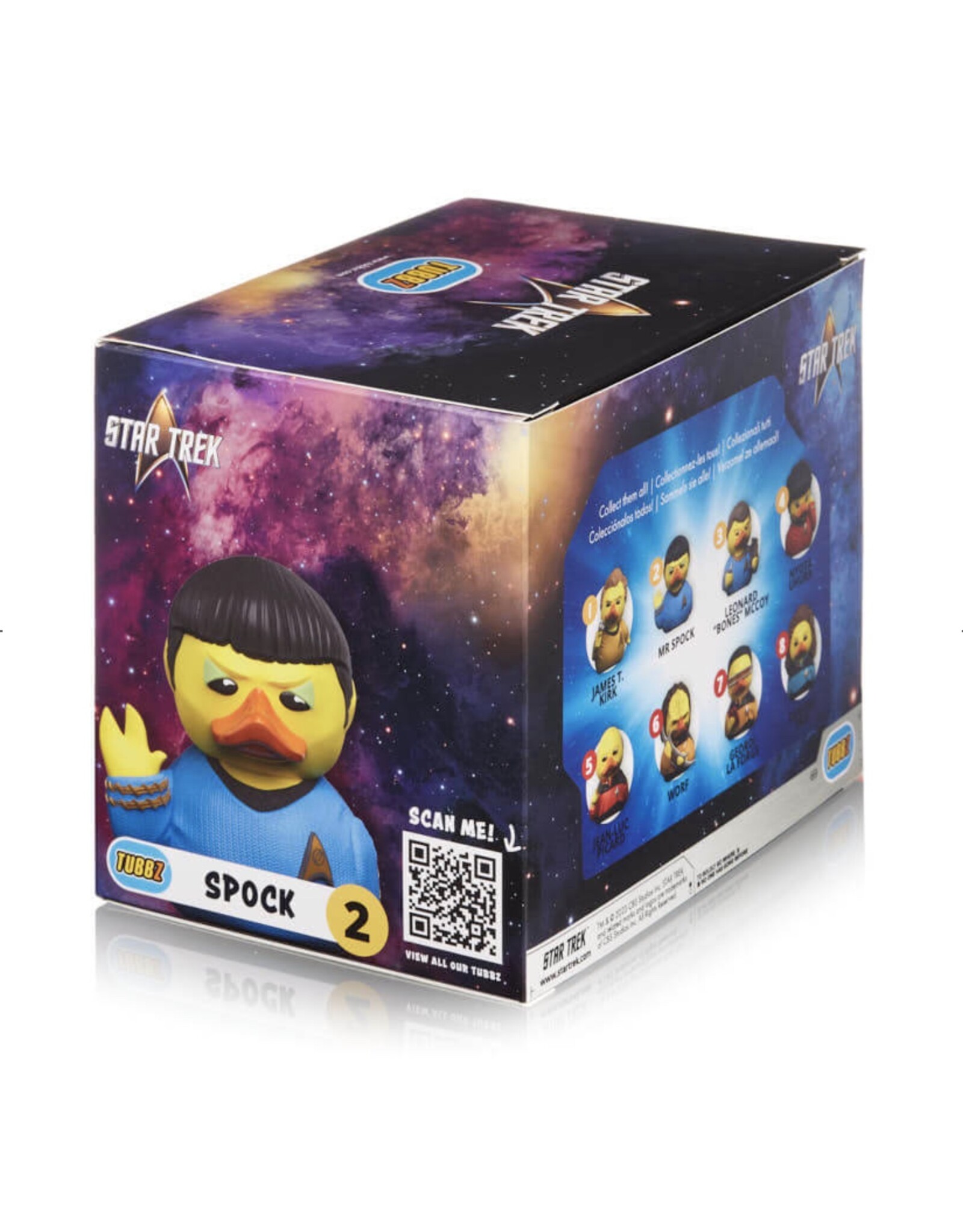 Tubbz Star Trek Spock Rubber Duck  - Boxed Edition