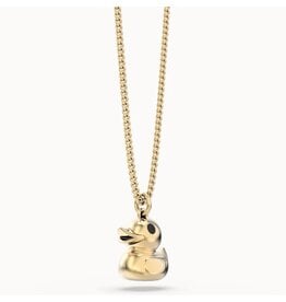 Chocli Duck Necklace - 18K Gold Plated